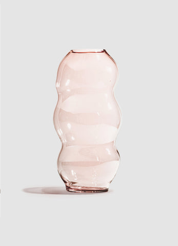 MUSE - VASE L CLEAR COPPER