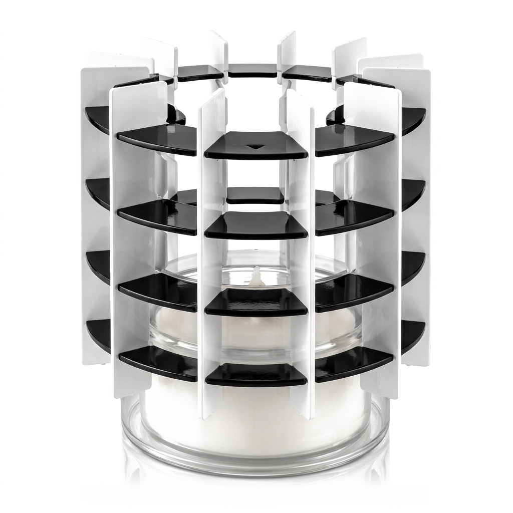 Gravity - Tealight holder -  B&W