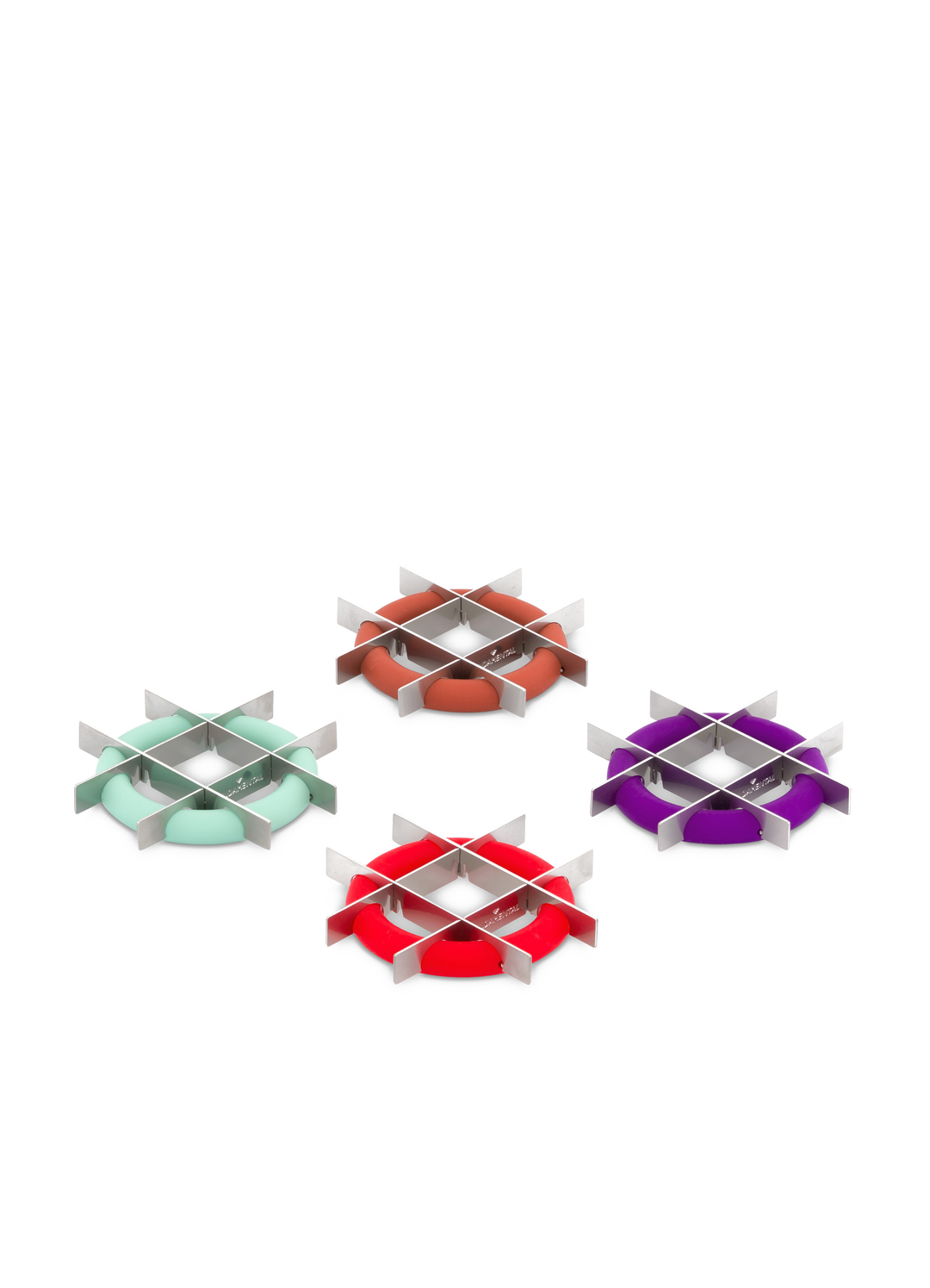 	Hover Coasters, duo colourway 