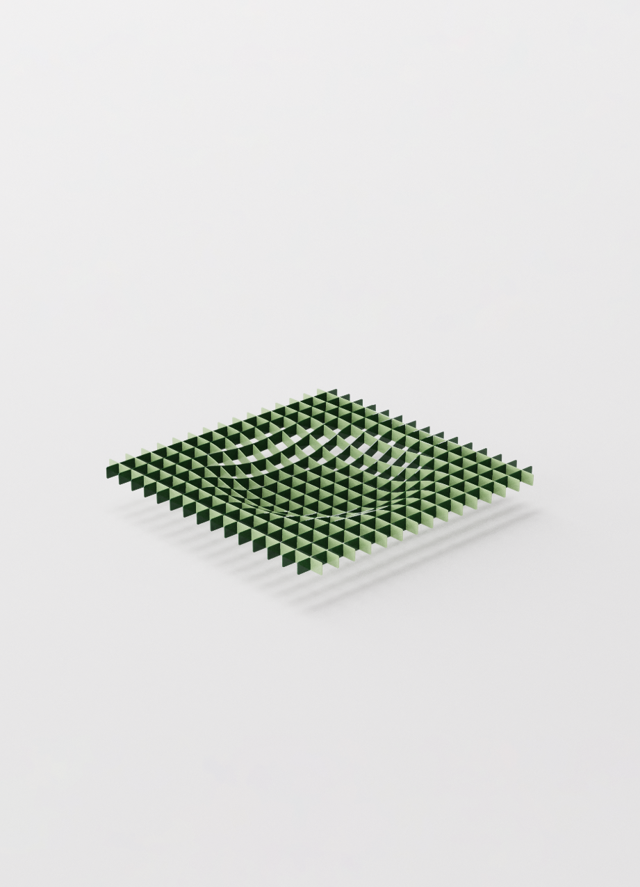 Gravity Tray in green for the Grand Palais #color_grand-palais-green