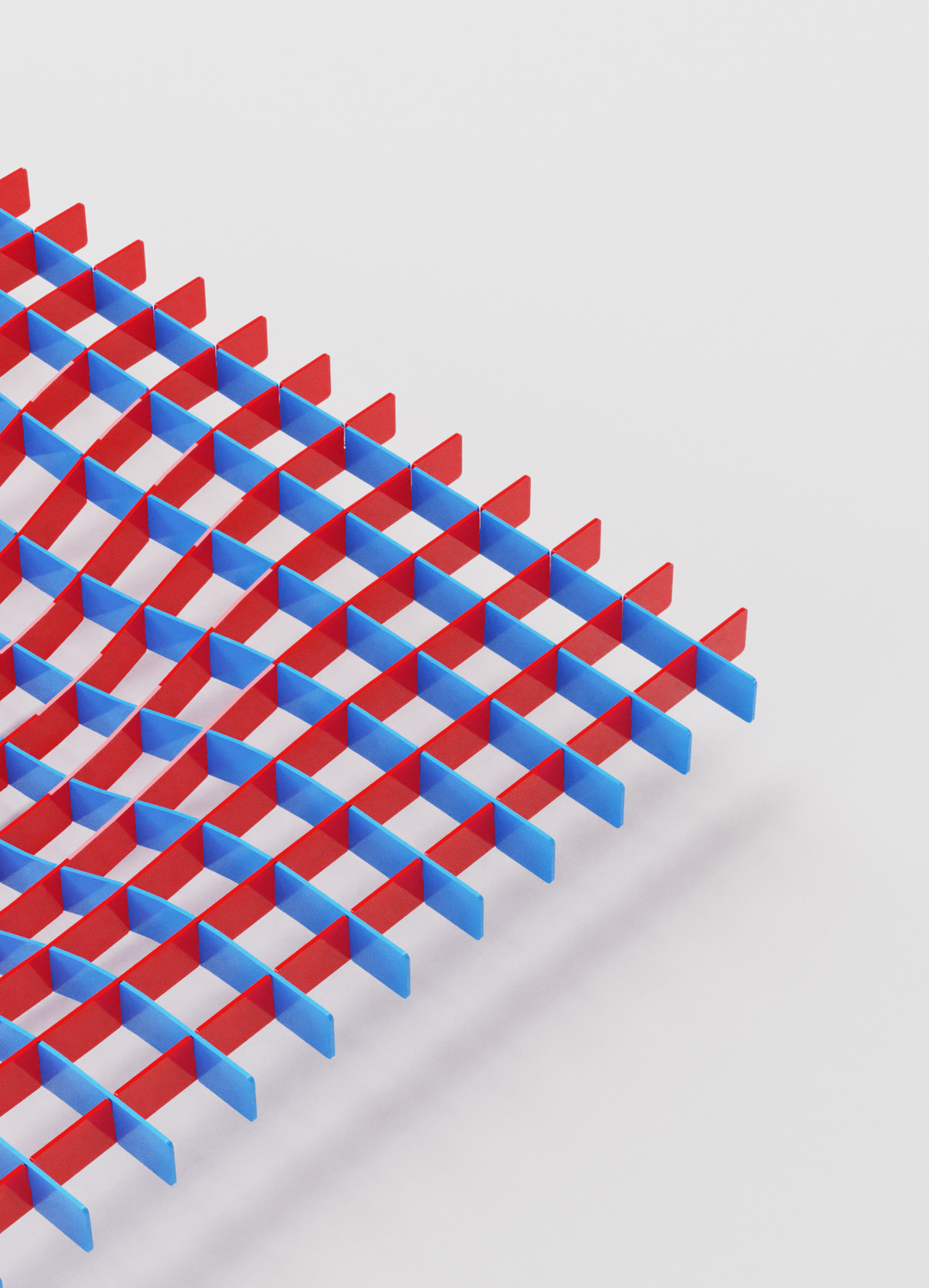 Gravity Tray — Warped Steel Grid | Fundamental.Berlin Gravity Tray — Warped Steel Grid | Fundamental.Berlin
