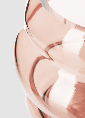 MUSE - VASE M CLEAR COPPER