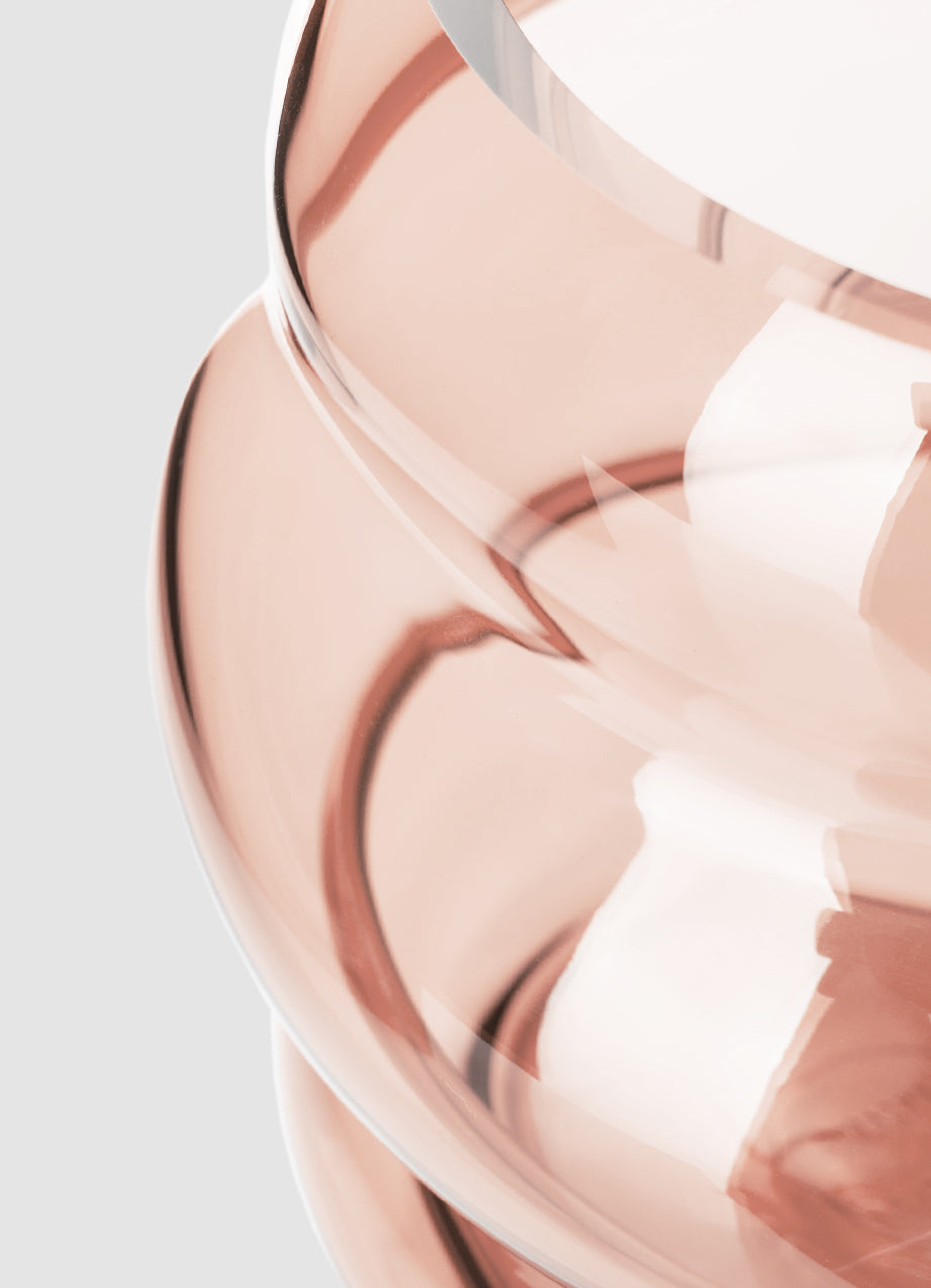MUSE - VASE S CLEAR COPPER