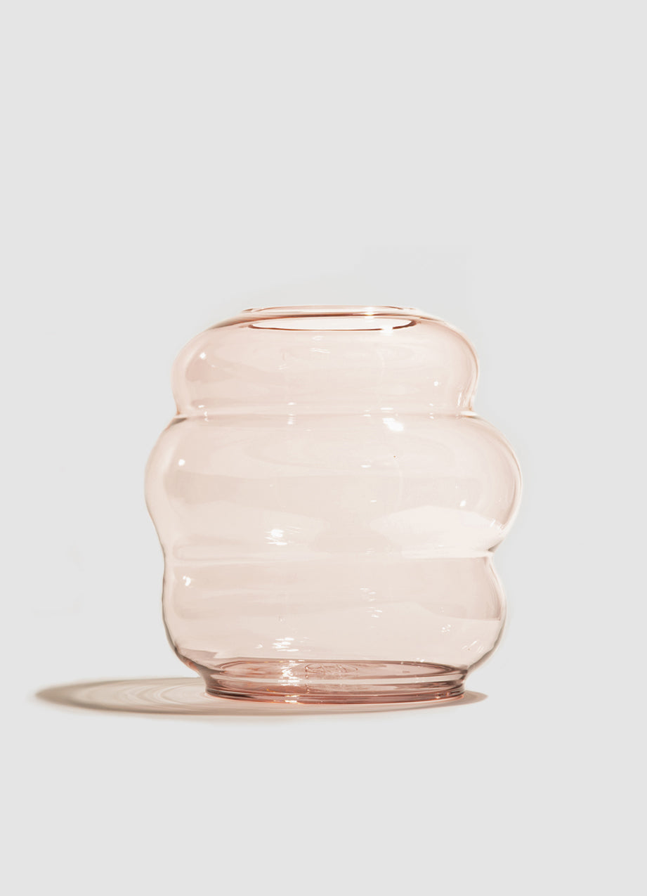 MUSE - VASE M CLEAR COPPER