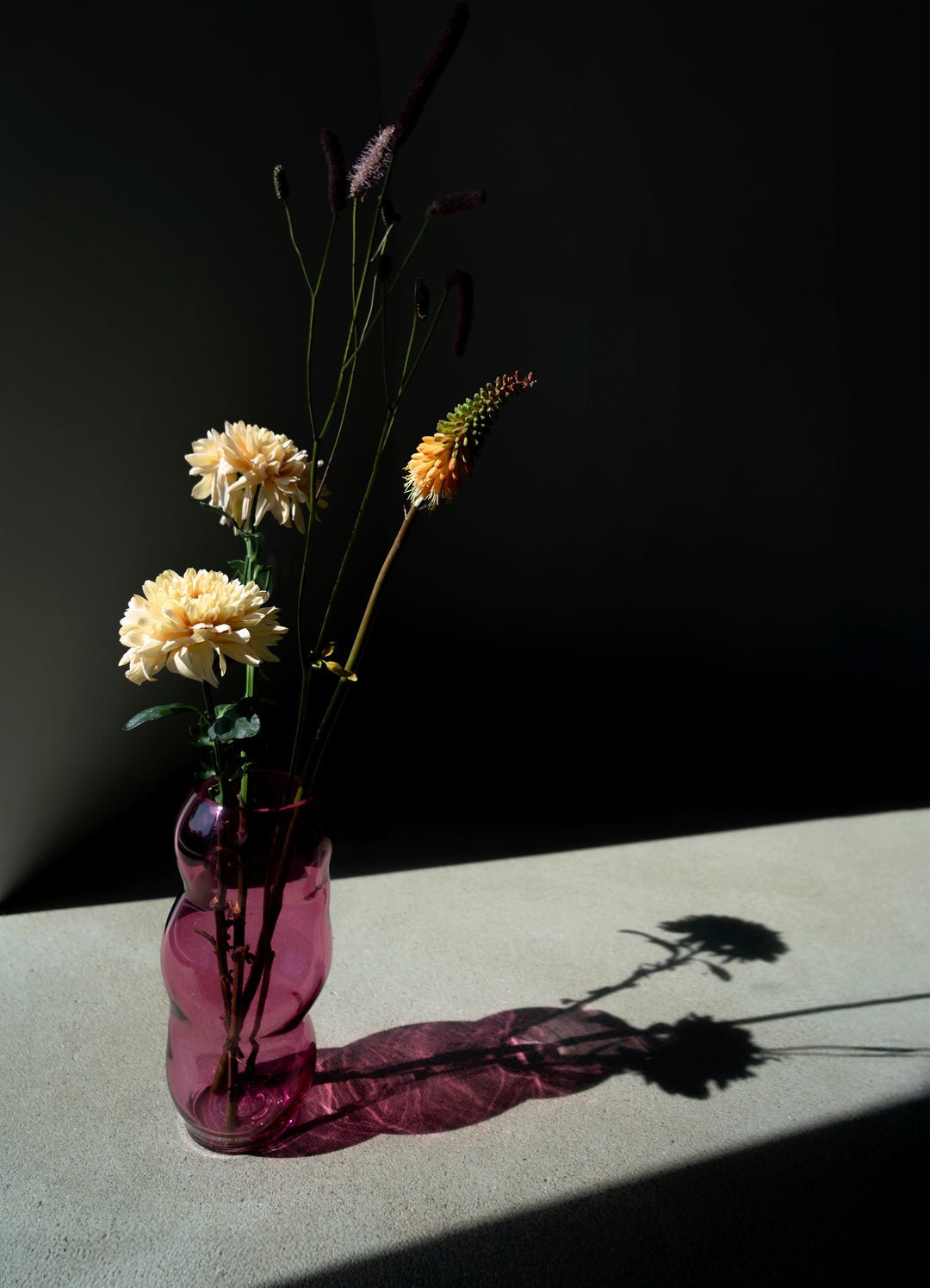 MUSE - VASE L RUBINE