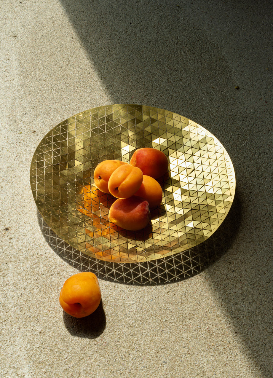 Push Catch All in brass 