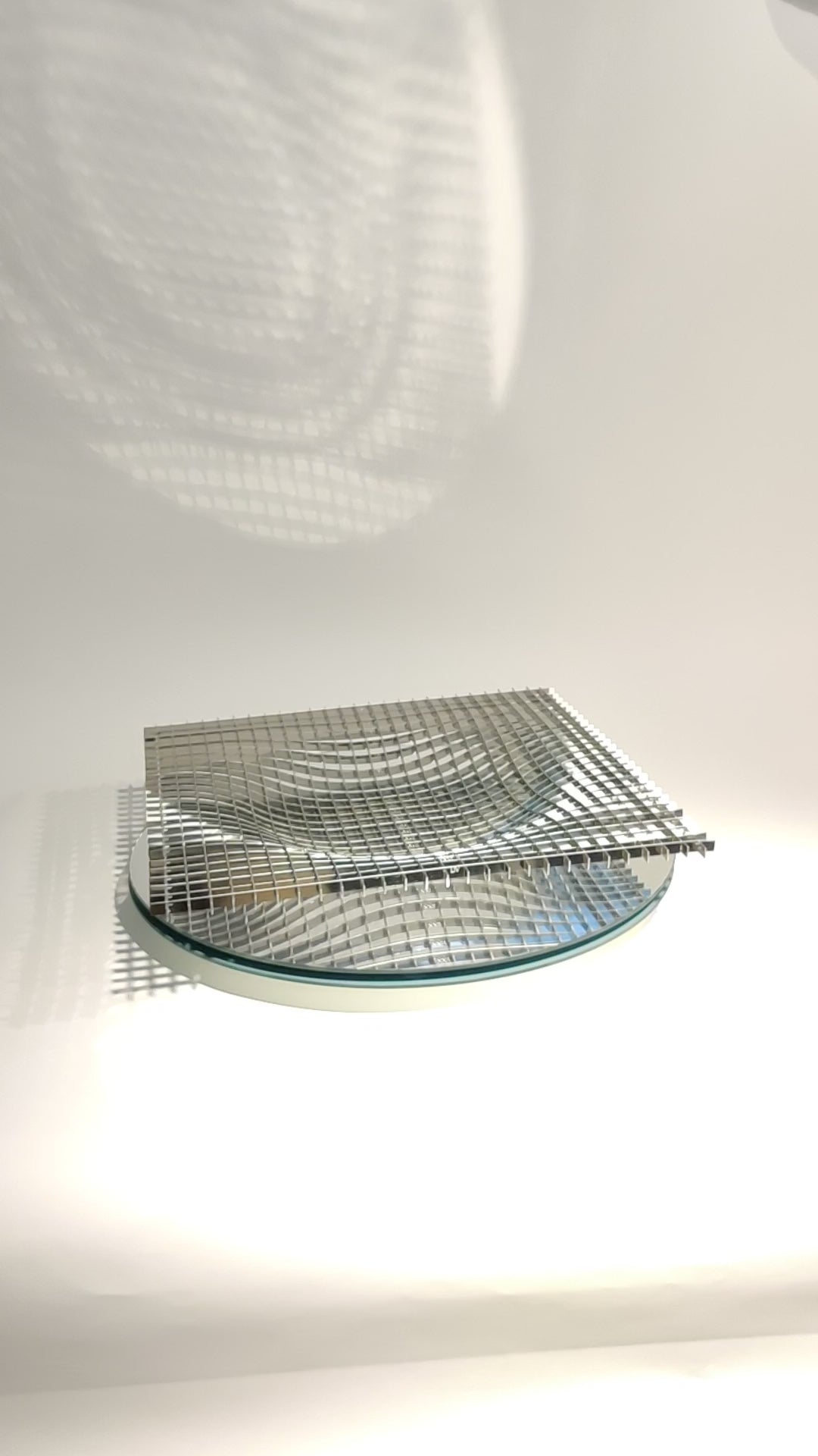 Gravity Centerpiece in stainless steel 